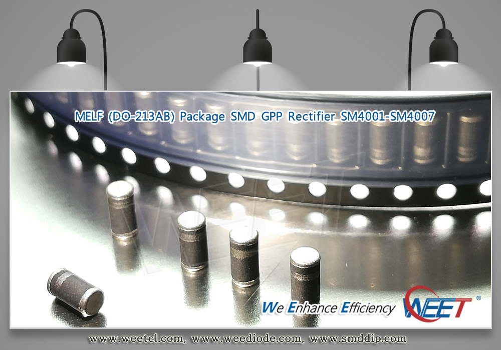 WEET-Melf-Surface-Mount-Rectifier-SM4001-SM4007-LL4001G-LL4007G-DO213AB-1A-50V-1000V-GPP-Chips.jpg